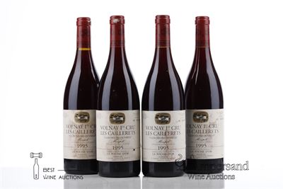 VOLNAY CAILLERETS CLOS DES 60 OUVREES 1995 - La Pousse D'Or - 4 Bottles