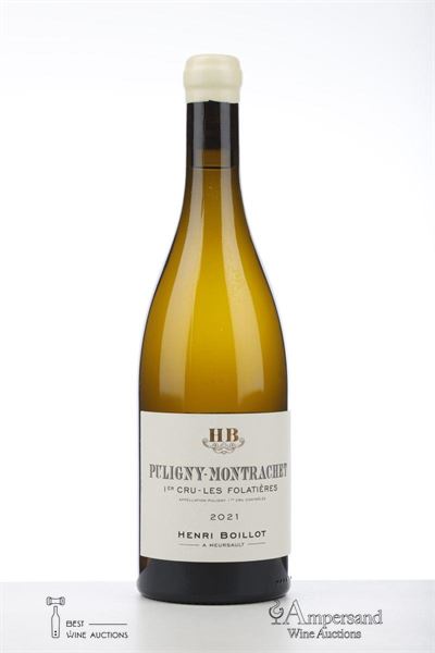 PULIGNY MONTRACHET LES FOLATIERES 2021 - Henri Boillot - 1 Bottle