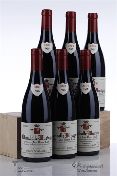 CHAMBOLLE MUSIGNY AUX BEAUX BRUNS 2004 - Denis Mortet - 6 Bottles