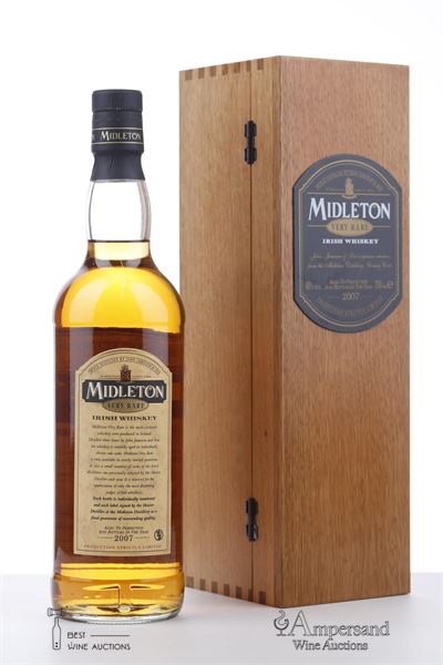MIDLETON VERY RARE - Midleton - 40% - Bottled in 2007 - Bottle N° 012960 - 1 Bottle - Owc 1