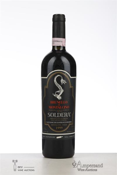 BRUNELLO DI MONTALCINO 1999 - Soldera - 1 Bottle