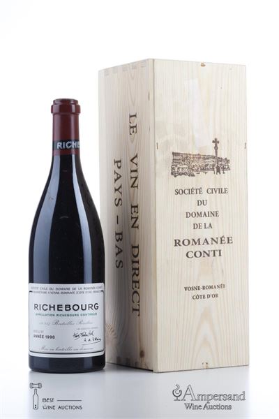 RICHEBOURG 1998 - Domaine de La Romanee Conti - 1 Bottle - Owc 1