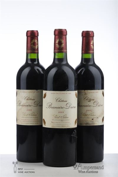 BRANAIRE DUCRU 2003 - Mc - 3 Bottles