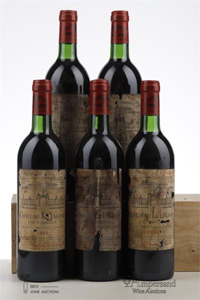LA LAGUNE 1982 - Mc - 5 Bottles