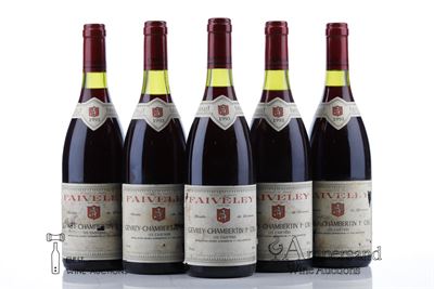 GEVREY CHAMBERTIN LES CAZETIERS 1993 - Faiveley - 6 Bottles