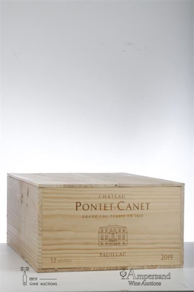 PONTET CANET 2019 - Mc - 12 Bottles - Owc 12