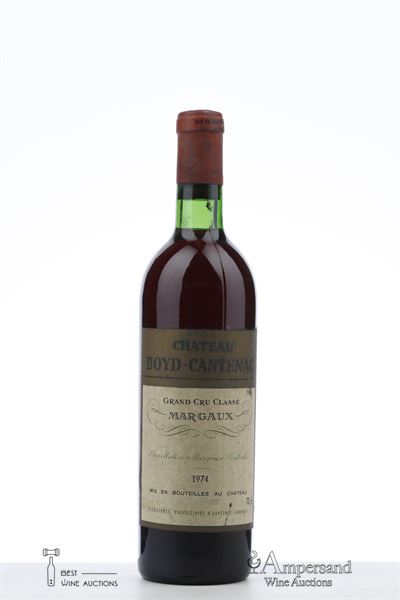 BOYD CANTENAC 1974 - Mc - 1 Bottle