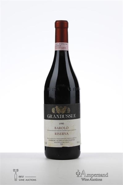 BAROLO GRANBUSSIA RISERVA 1990 - Aldo Conterno - 1 Bottle