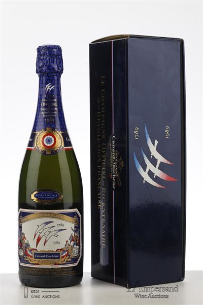 CANARD DUCHENE CUVEE SPECIALE DU BICENTENAIRE 1789-1989 1989 - Canard Duchene - 1 Bottle - Oc 1