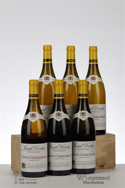 CORTON CHARLEMAGNE 2000 - Joseph Drouhin - 6 Bottles - Owc 12