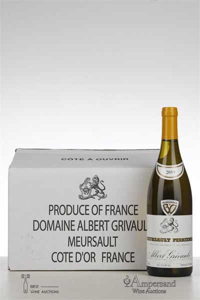 MEURSAULT PERRIERES 2019 - Albert Grivault - 6 Bottles - Oc 6