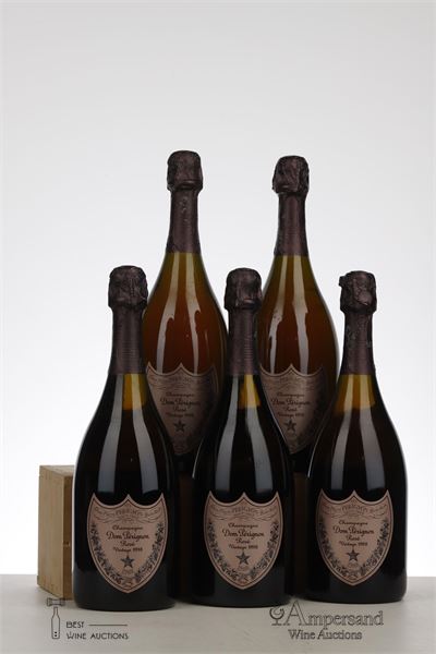 DOM PERIGNON ROSE 1998 - Moet et Chandon - 5 Bottles - Oc 1