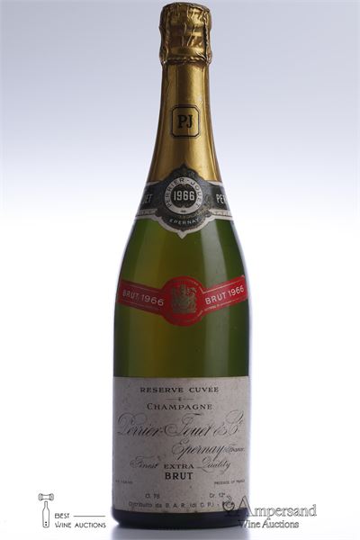 PERRIER JOUET RESERVE CUVEE EXTRA BRUT 1966 - Perrier Jouet - 1 Bottle