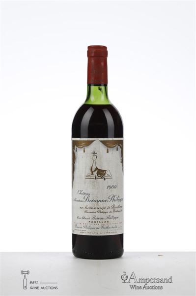 MOUTON BARON PHILIPPE 1980 - Mc - 1 Bottle