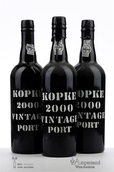KOPKE VINTAGE PORT 2000 - Kopke - 3 Bottles