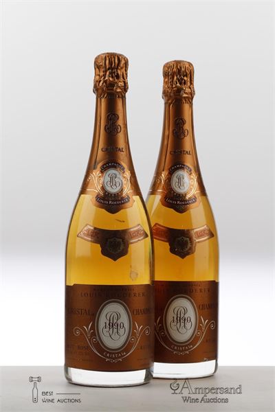 CRISTAL ROEDERER ROSE 1990 - Louis Roederer - 2 Bottles