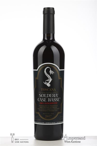 100% SANGIOVESE CASE BASSE 2017 - Soldera - 1 Bottle