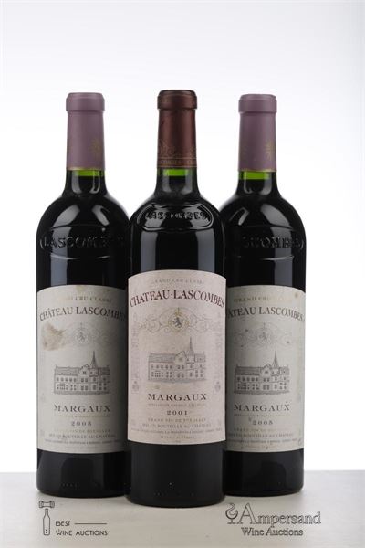 LASCOMBES 1*2001 + 2*2005   - Mc - 3 Bottles