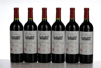 GRAND PUY LACOSTE 2001 - 12 Bottles - Owc 6
