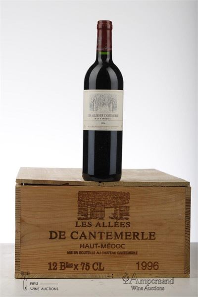 LES ALLEES DE CANTEMERLE 1996 - Mc - 12 Bottles - Owc 12