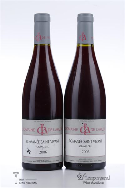 ROMANEE ST VIVANT 2006 - Domaine de l'Arlot - 2 Bottles