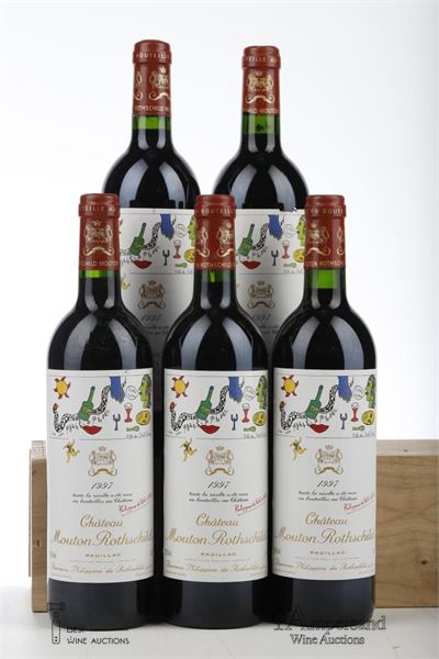 MOUTON ROTHSCHILD 1997 - Mc - 5 Bottles