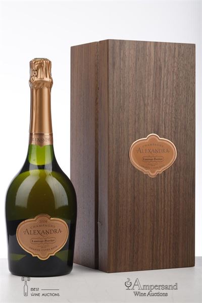 LAURENT PERRIER GRAND SIECLE ROSE CUVEE ALEXANDRA 2004 - Laurent Perrier - 1 Bottle - Oc 1