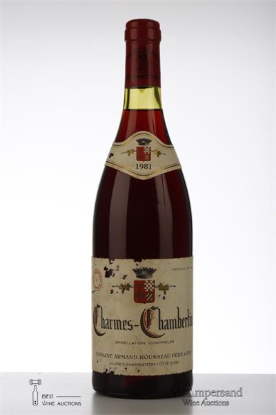 CHARMES CHAMBERTIN Armand Rousseau 1981 - 1 Bottle