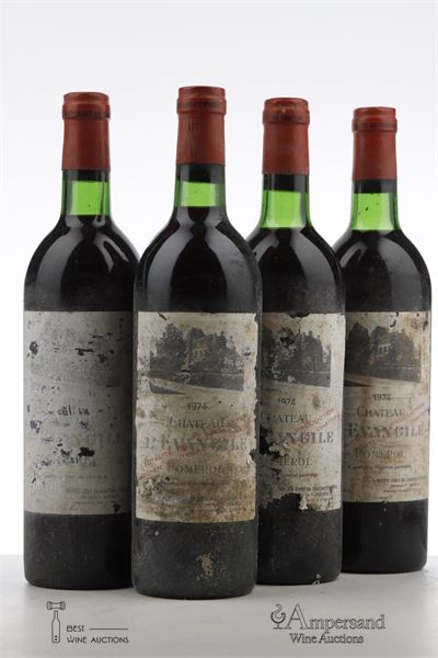 EVANGILE 1974 - Mc - 4 Bottles