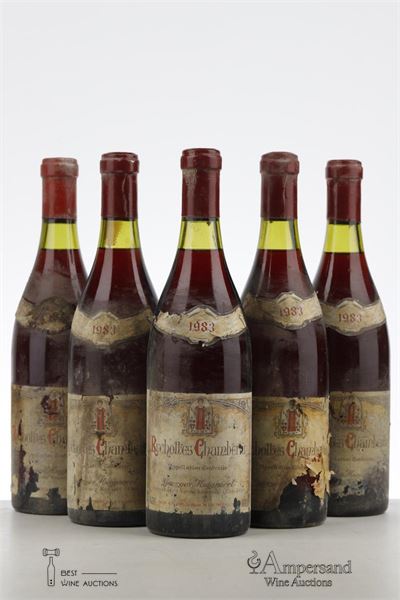 RUCHOTTES CHAMBERTIN 1983 - Georges Mugneret - 5 Bottles