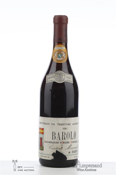 BAROLO 1968 - Bartolo Mascarello - 1 Bottle