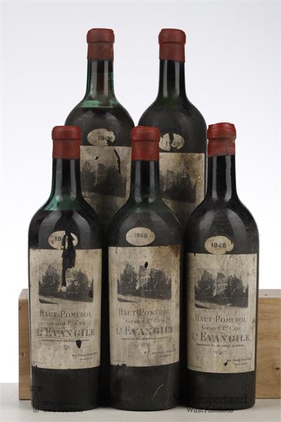 EVANGILE 1948 - Ducasse - 5 Bottles