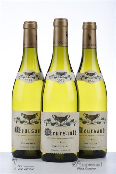 MEURSAULT 2022 - Coche Dury - 3 Bottles