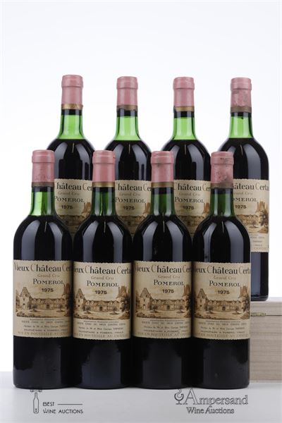 VIEUX CHATEAU CERTAN 1975 - Mc - 8 Bottles