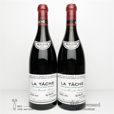 LA TACHE 2001 - Domaine de la Romanee Conti - 2 Bottles