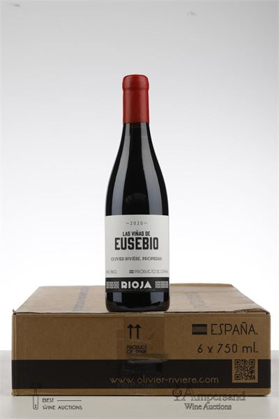LAS VINAS DE EUSEBIO RIOJA 2020 - Olivier Riviere - 6 Bottles - Oc 6