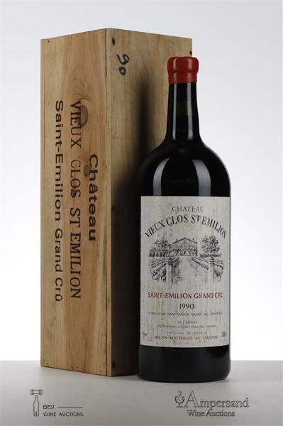 VIEUX CLOS ST EMILION 1990 - Mc - 1 x 3,000Ltr - Owc 1