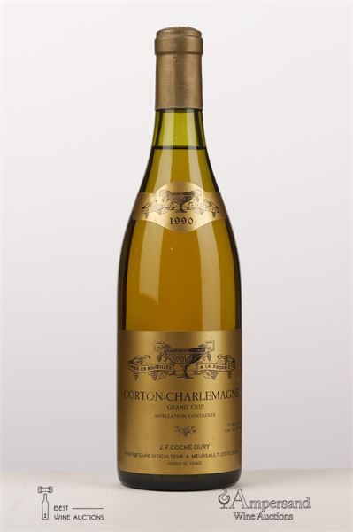 CORTON CHARLEMAGNE 1990 - Coche Dury - 1 Bottle