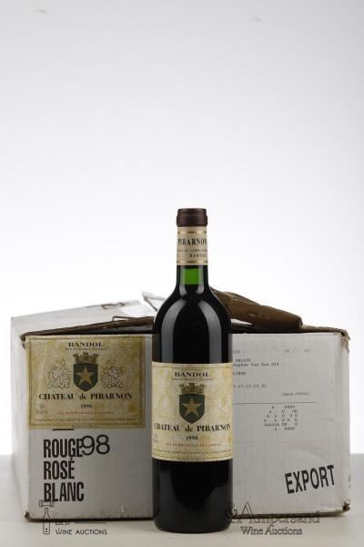 BANDOL CHATEAU DE PIBARNON 1998 - Mc - 8 Bottles - Oc 12