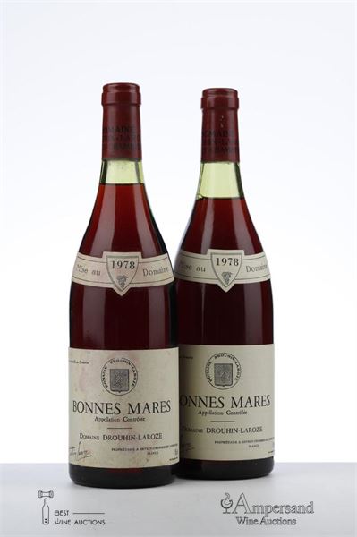 BONNES MARES 1978 - Drouhin Laroze - 2 Bottles