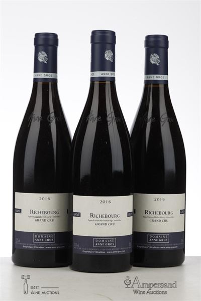 RICHEBOURG 2016 - Anne Gros - 3 Bottles