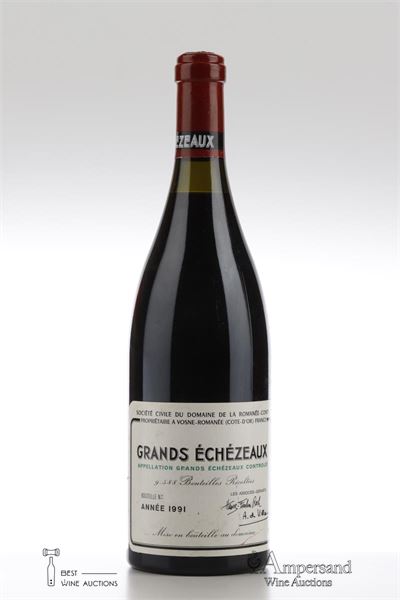 GRANDS ECHEZEAUX 1991 - Domaine de la Romanee Conti - 1 Bottle