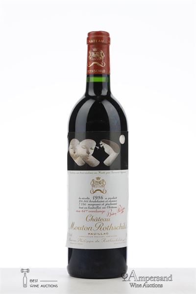 MOUTON ROTHSCHILD 1986 - Mc - 1 Bottle