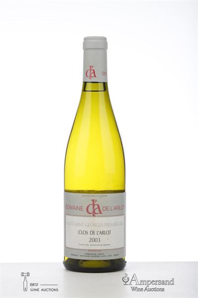 NUITS ST GEORGES BLANC CLOS DE L’ARLOT 2003 - Domaine de l'Arlot - 1 Bottle