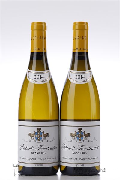 BATARD MONTRACHET 2014 - Domaine Leflaive - 2 Bottles