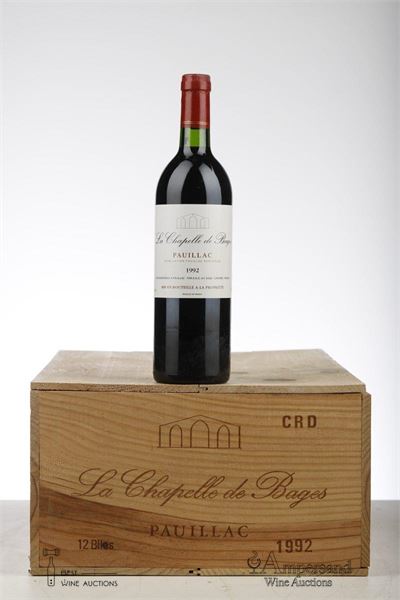 LA CHAPELLE DE BAGES 1992 - Mc - 12 Bottles - Owc 12