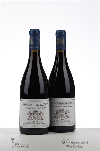 VOSNE ROMANEE AUX REIGNOTS 2005 - Comte Liger Belair - 2 Bottles