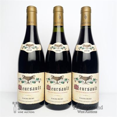 MEURSAULT ROUGE 2018 - Coche Dury - 3 Bottles