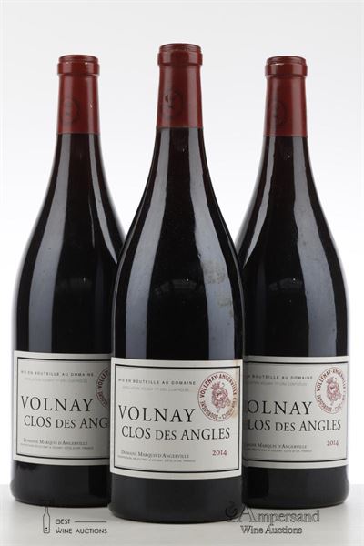 VOLNAY CLOS DES ANGLES 2014 - Marquis d'Angerville - 3 Magnums