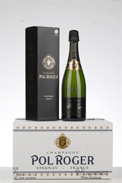 POL ROGER VINTAGE BRUT 2009 - Pol Roger - 6 Bottles - Oc 1